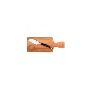 Imagine Set cutit de branzeturi si platou de servire din lemn de accacia Laguiole Style de Vie Premium Line SANTPLANKACAZW