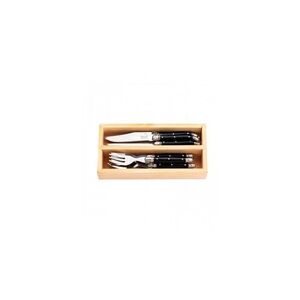 Imagine Set 12 tacamuri cu maner negru Laguiole Style de Vie Premium Line PRMINICOUVZW