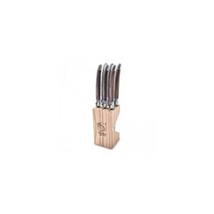 Imagine Set 6 cutite de friptura 1, 8 mm cu maner din lemn inchis Laguiole Style de Vie Premium Line 1.8PREMDARKWOOD