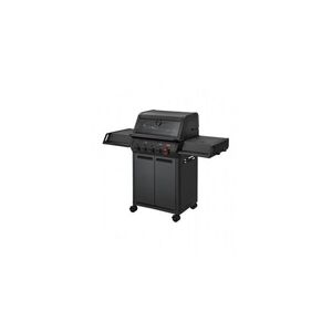 Imagine Gratar pe gaz, 3 arzatoare inox, arzator infrarosu, grile fonta, Enders Monroe Pro 3 SIKR Turbo Shadow, 836433