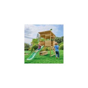 Imagine TP Toys Treetops Playground , treated wood, slide 1, 8m, dimensions 241x167cm, height 205cm