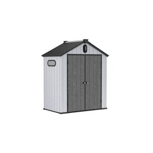 Imagine Magaziede de gradina 6x4, suprafata 2 m², panouri PVC rasina, podea inclusa, Pollen Nature Revolution