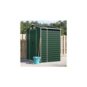Imagine Sopron de gradina, verde, 191x130x198 cm, otel galvanizat