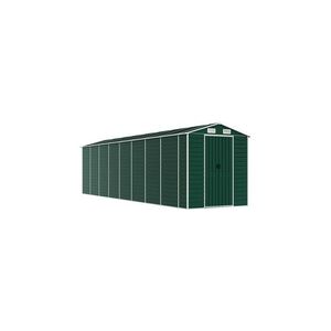 Imagine Sopron de gradina, verde, 191x725x198 cm, otel zincat