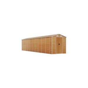 Imagine Sopron de gradina, maro deschis, 191x895x198 cm otel galvanizat