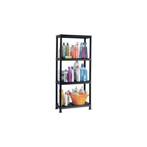 Imagine Raft din plastic Keter Plus 60, 4 polite, 60x30x135 cm, 20 kg/polita