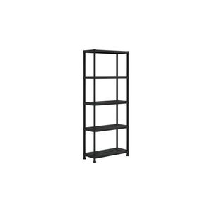 Imagine Raft din plastic 75 cm, 5 polite, 75x32x177 cm, 25 kg/polita