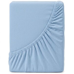 Imagine Cearșaf de pat jersey 4Home DELUXE, albastru, 200–220 x 200 cm, albastru, 200–220 x 200 cm