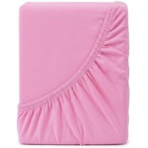 Imagine Cearșaf de pat 4Home jersey IDEAL roz, 70 x 140 cm, roz, 70 x 140 cm