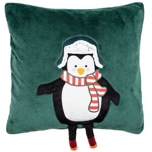 Imagine Față de pernă de Crăciun 4Home Pinguin , 40 x 40 cm