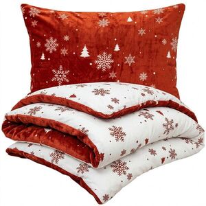 Imagine Lenjerie de pat din microflanel 4Home Happywinter, 140 x 200 cm, 70 x 90 cm