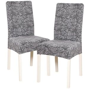 Imagine Husă elastică de scaun 4Home Stone 45 - 50 cm, set 2 buc.