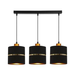 Imagine Lustră pe cablu ASSAM 3xE27/60W/230V negru
