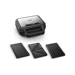 Imagine Aparat de sandvici Tefal ULTRA COMPACT 3 în 1 700W/230V negru/crom