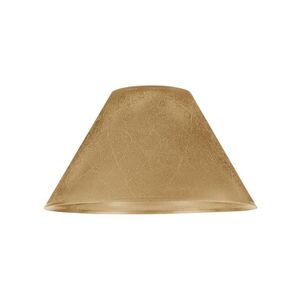 Imagine Abajur de rezervă pentru lampă de masă E14 21x11 cm auriu
