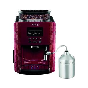 Imagine Espressor automat cu recipient pentru lapte Krups ESAL 1450W/230V roșu