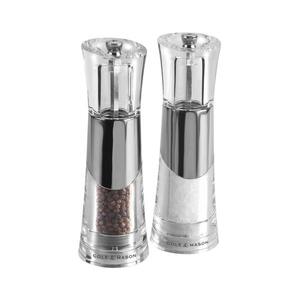 Imagine Cole&Mason - Set 2 râșnițe sare și piper BOBBI, 18, 5 cm