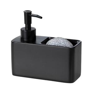 Imagine WENKO 55076100 - Dozator de săpun BLACK OUTDOOR KITCHEN 14, 5x14, 3 cm, negru