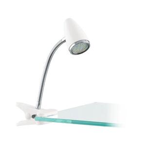 Imagine Eglo 902368 - Lampă LED cu clemă RICCIO 1xGU10/2, 8W/230V alb/crom lucios