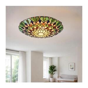 Imagine BRILAGI - Lampă de tavan Tiffany MARGARET din vitralii, 2xE27/60W/230V, Ø 40 cm