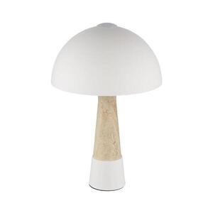 Imagine Globo 51070122 - Lampă de masă PAULIN 1xE27ILLU/40W/230V crem