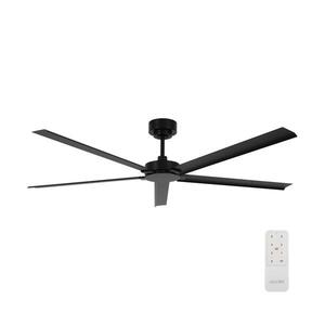 Imagine lator de tavan Lucci air 21616149 MONZA IP55 negru + telecomandă