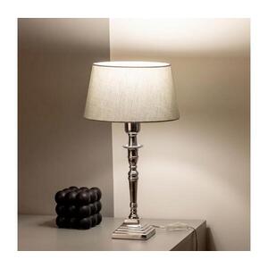 Imagine BRILAGI - Lampă de masă CERIA 1xE27/60W/230V Ø 25 cm argintiu/gri