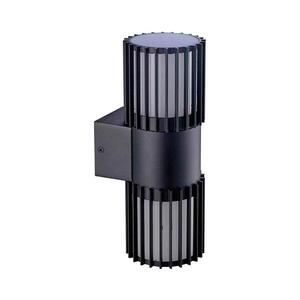 Imagine BRILAGI - Aplica de perete pentru exterior ARMOR 2xGU10/35W/230V IP44 neagră