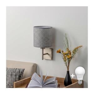 Imagine BRILAGI - Aplica de perete LED NUBILA 1xE27/60W/230V crom mat/gri