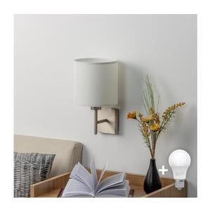 Imagine BRILAGI - Aplica LED de perete NUBILA 1xE27/60W/230V crom mat/alb