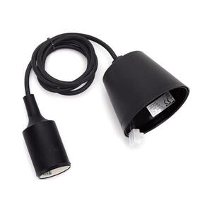 Imagine - Cablu de alimentare 1xE27/60W/250V negru