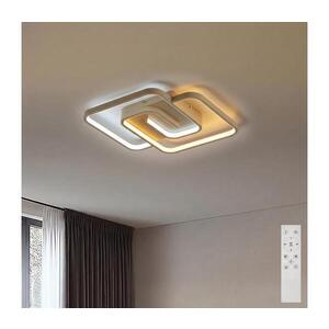 Imagine BRILAGI - Plafonieră LED dimabilă VELO LED/64W/230V 48x48 cm bej + telecomandă