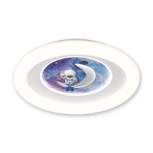 Imagine BRILAGI - Lampă de tavan LED pentru copii ASTRO LED/80W/230V, Ø 51 cm