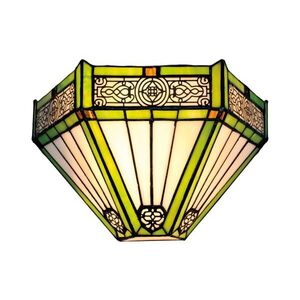 Imagine BRILAGI - Tiffany aplică de perete cu vitralii EMERALD 1xE14/40W/230V
