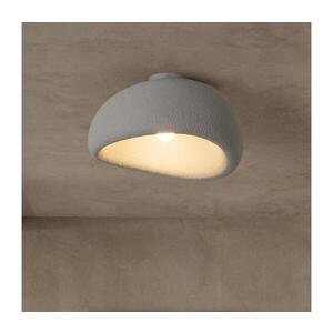 Imagine BRILAGI - Plafonieră WABI SABI 1xE27/60W/230V Ø 40 cm gri