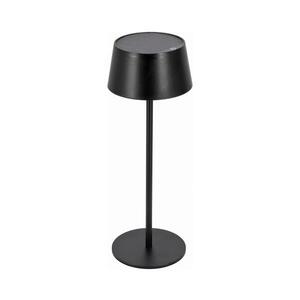 Imagine Lampă solară LED tactilă reglabilă LED/3W/5V USB 1800 mAh IP44 neagră
