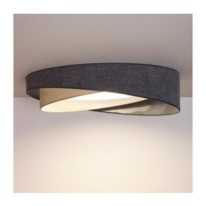 Imagine BRILAGI- Plafonieră LED VELVET TWIST LED/24W/230V 4000K Ø 55 cm gri/crem