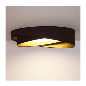 Imagine BRILAGI - Lampă LED dimabilă VELVET TWIST LED/36W/230V CCT, Ø 65 cm WT maro/auriu + telecomandă