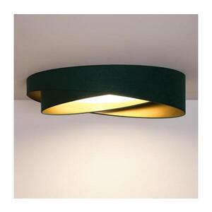 Imagine BRILAGI- Plafonieră LED VELVET TWIST LED/24W/230V 4000K Ø 55 cm verde/auriu.