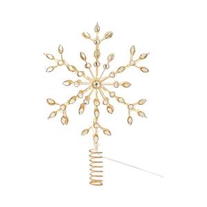 Imagine Markslöjd 706556 - Stea de Crăciun LED pentru vârful bradului GLINA LED/2, 16W/2xAA aurie