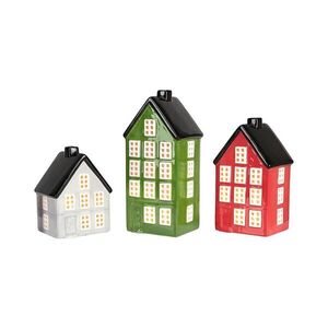Imagine Markslöjd 706348-Set de 3 decorațiuni de Crăciun LED reîncărcabile PORTREE LED/3, 7V 150 mAh + telecomandă