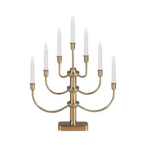 Imagine Markslöjd 704415 - Sfesnic de Crăciun GYLLING 7xE10/3W/230V auriu