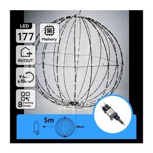 Imagine - decor de Crăciun LED pentru exterior LED/3, 6W/230V 60 cm IP44 alb rece