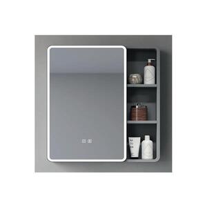 Imagine BRILAGI - Dulap de baie cu oglindă și iluminare LED integrată AVOLA SINGLE 75x70 cm