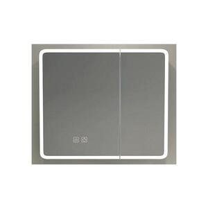 Imagine BRILAGI - Dulap de baie cu oglindă LED și iluminare integrată BRONTE DOUBLE 60x75 cm