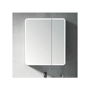 Imagine BRILAGI - Dulap de baie cu oglindă și iluminare LED integrată NOTO DOUBLE 60x70 cm