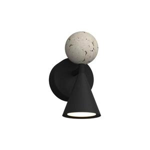 Imagine MAXLIGHT W0445 - Lampă de perete LED BINGO LED/8W/230V CRI 92 negru/bej