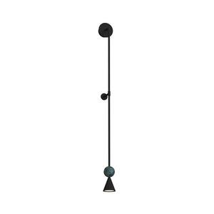 Imagine MAXLIGHT W0446 - Aplică de perete LED BINGO LED/8W/230V CRI 92 negru/verde