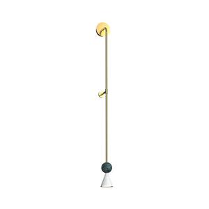 Imagine MAXLIGHT W0448 - aplică de perete LED BINGO LED/8W/230V CRI 92 auriu/verde