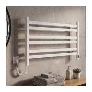 Imagine Vertaduro - Radiator de baie tip scară cu termostat AVA 181W/230V 50x90 cm IP44 alb stânga
